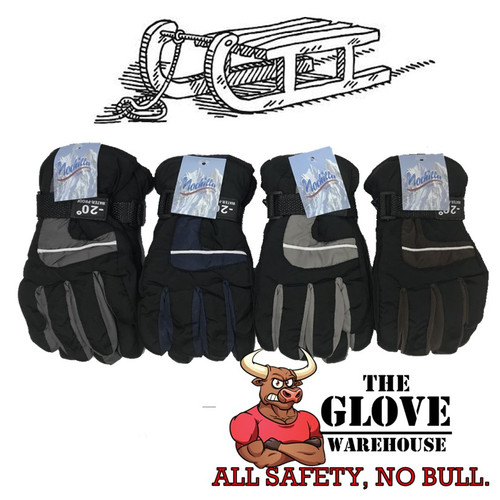 Kids Insulated Waterproof Ski Gloves — Various Colors - The Kids Insulated Waterproof Ski Gloves — Various Colors - The