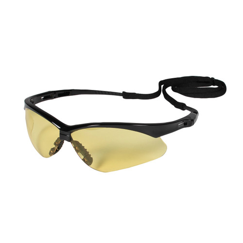 KleenGuard Nemesis™ Frame Safety Glasses Amber Lenses