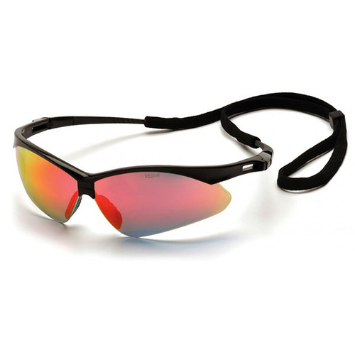 Pyramex® PMXTREME Safety Glasses — Ice Orange Mirror Lenses - The