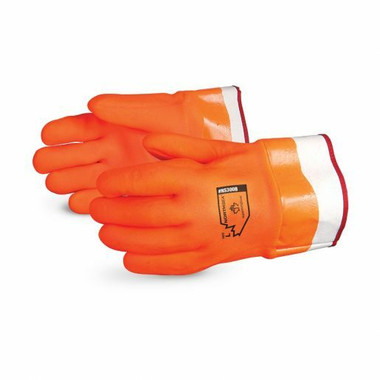 North Sea Premium Winter PVC Gloves : Insulated Chemical Resistant