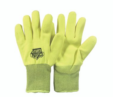 Red Steer A319 Insulated Hi-Vis Chilly Grip ,PVC Palm Coated Water