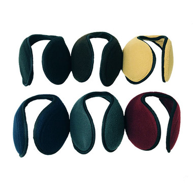 【アトミック】creek fleecemuffler Wraparound Fleece Ear Muffs in Assorted Colors — 2 Dozen