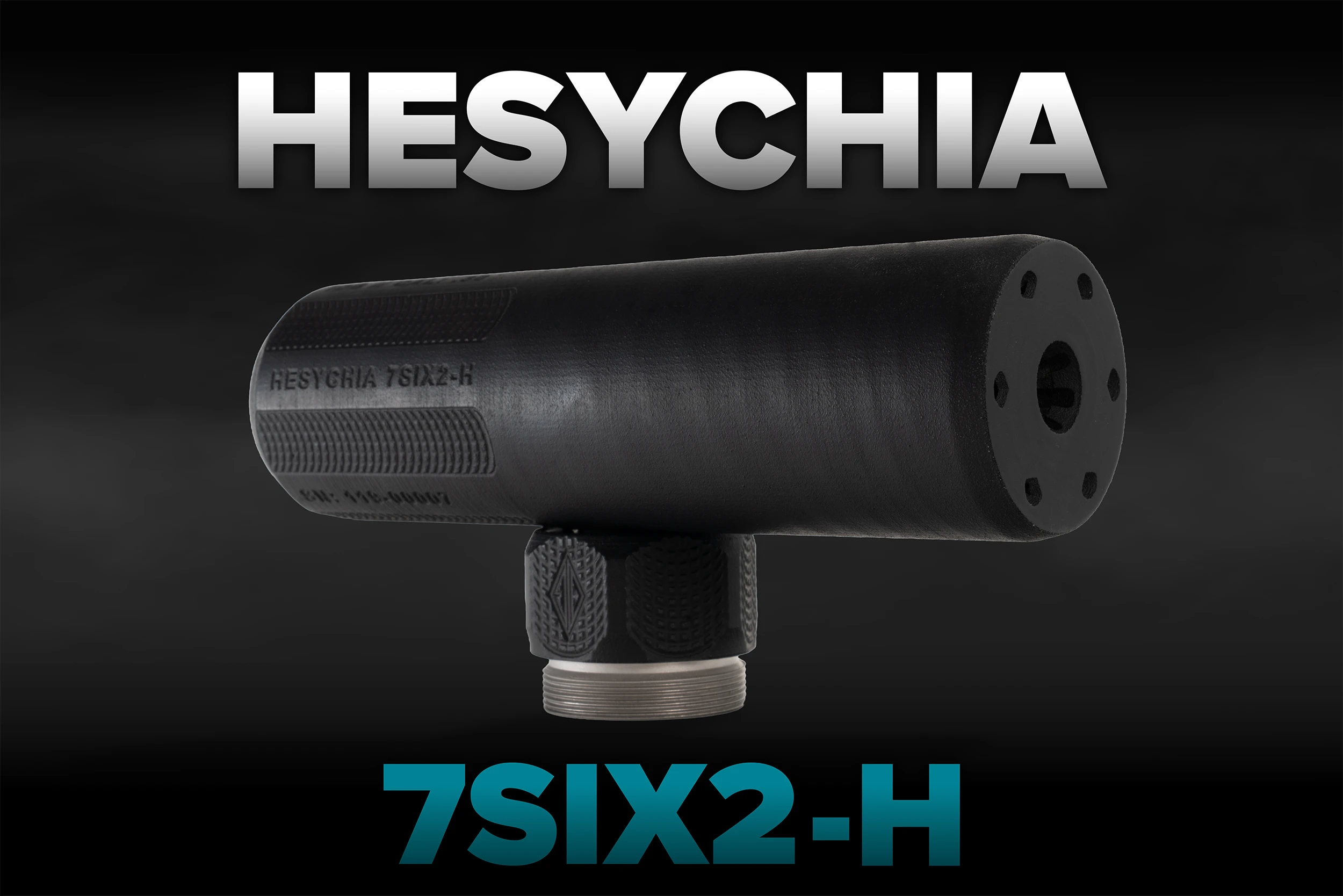 7SIX2-H suppressor with HUB 1.375-24 TPI thread