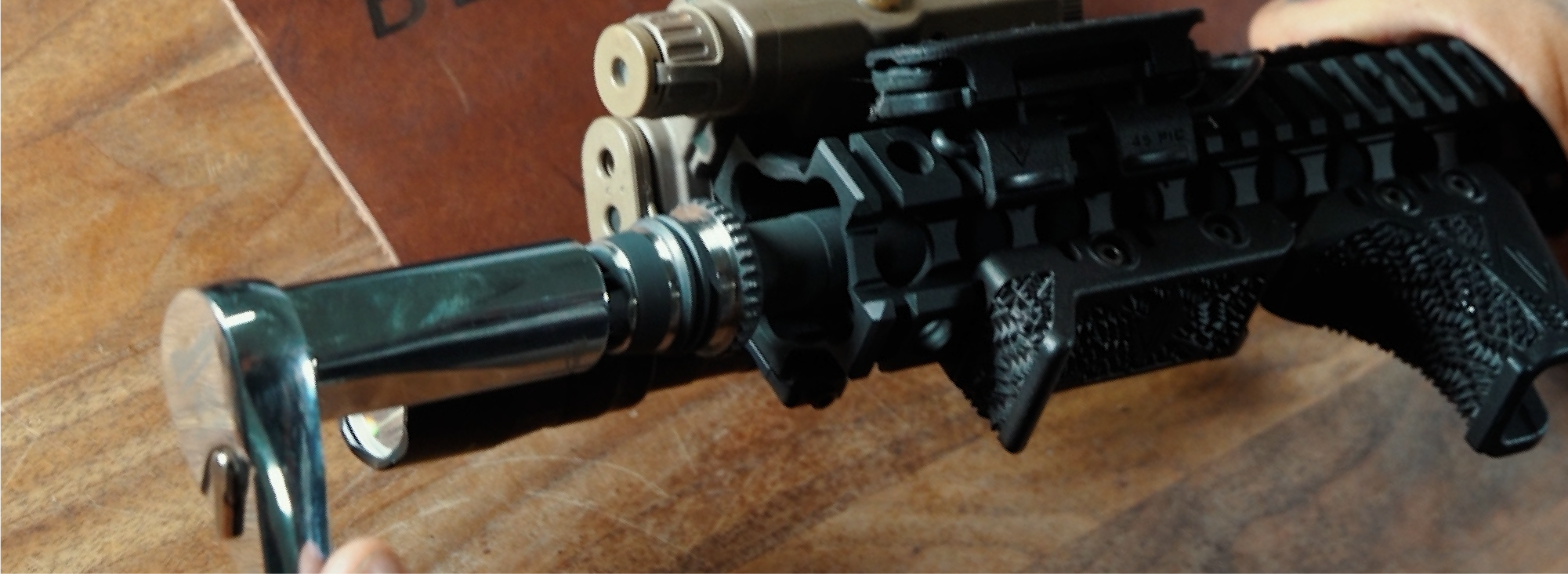 IDG FAQ step image 2 - installing muzzle device