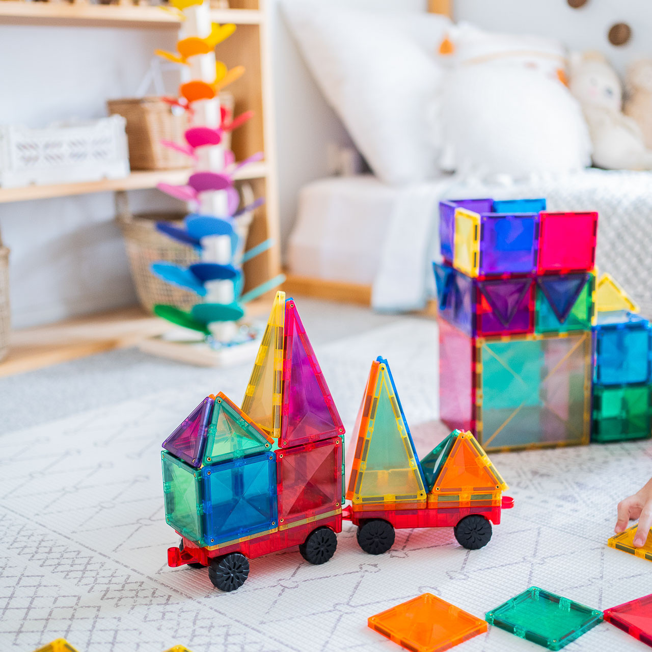 Magnetic Blocks For Toddlers Toys, Build Magnet Dark Curacao