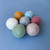 Papoose Earth Felt Balls 3.5 cm | Set of 7