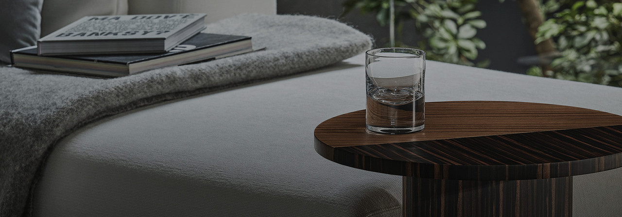 PILOTIS - Side tables from Minotti