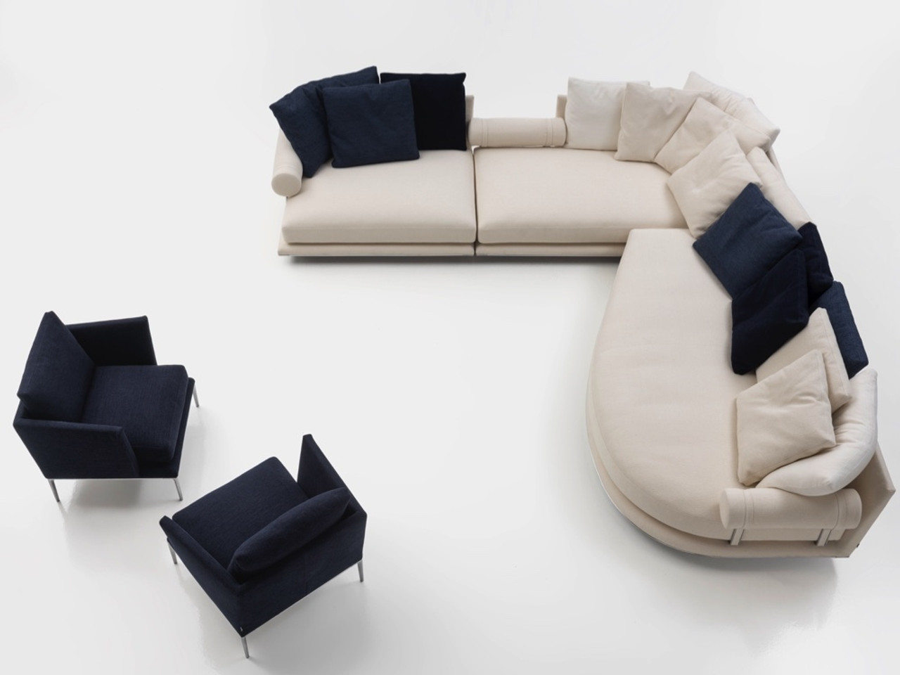 B&B Italia Noonu Sofa by Antonio Citterio