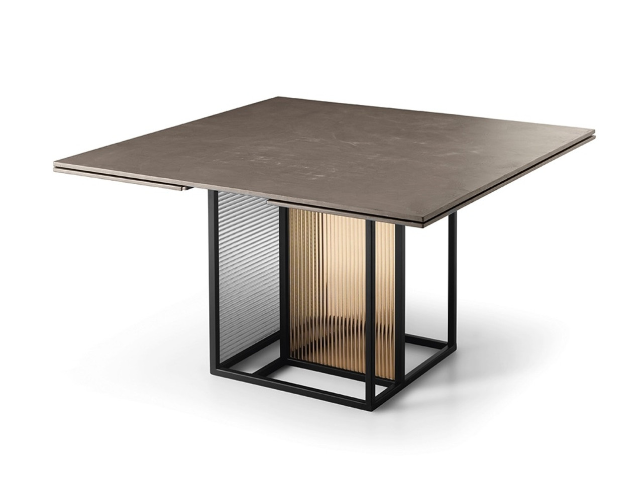 Fiam Theo Extendable Dining Table by Simone Bonnani