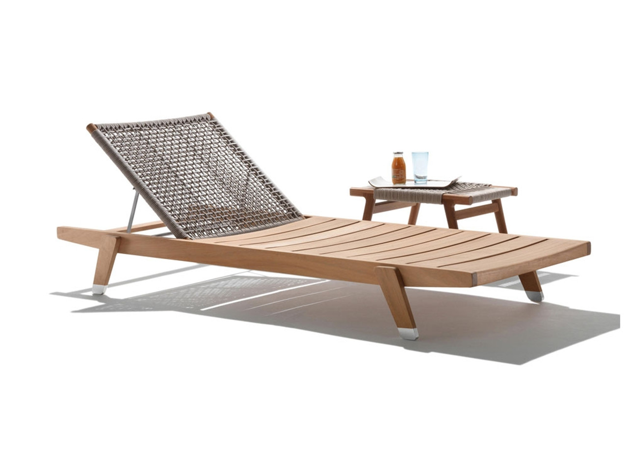 Flexform Hora Sexta Outdoor Chaise Lounge by Antonio Citterio