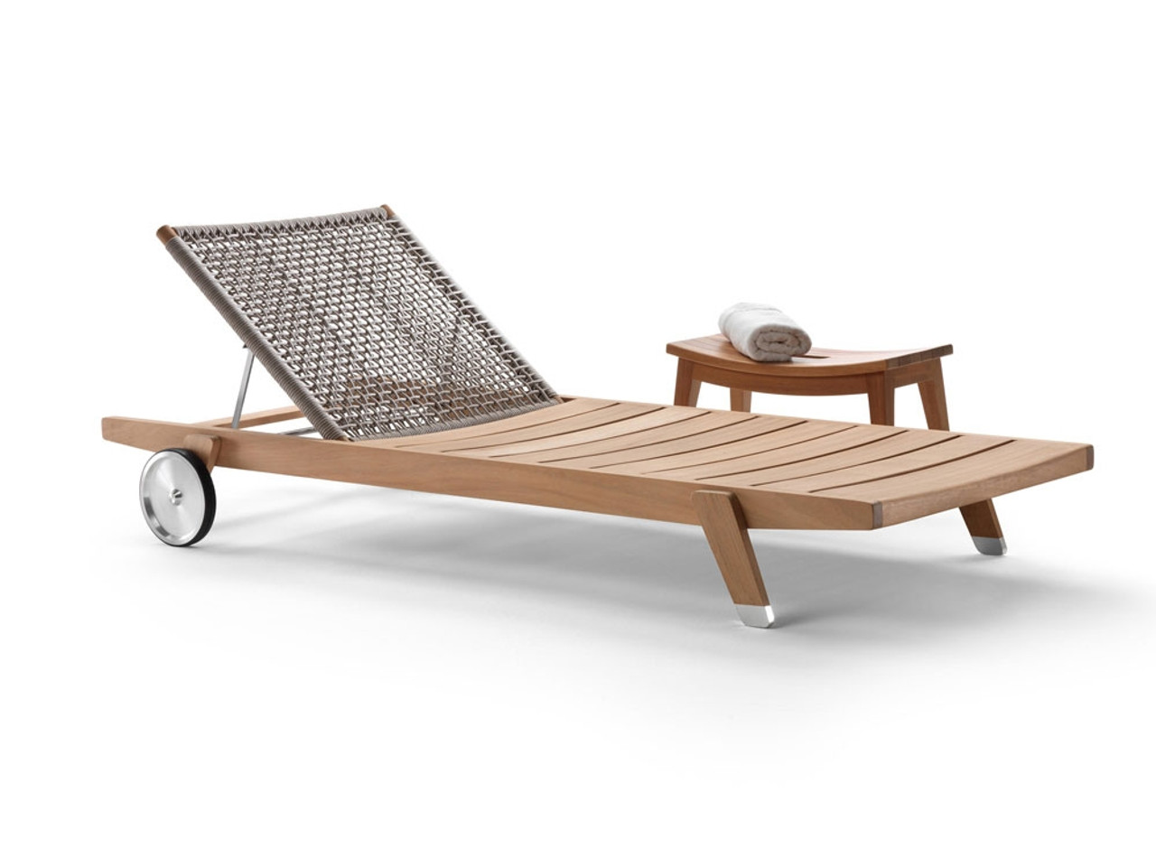 Flexform Hora Sexta Outdoor Chaise Lounge by Antonio Citterio