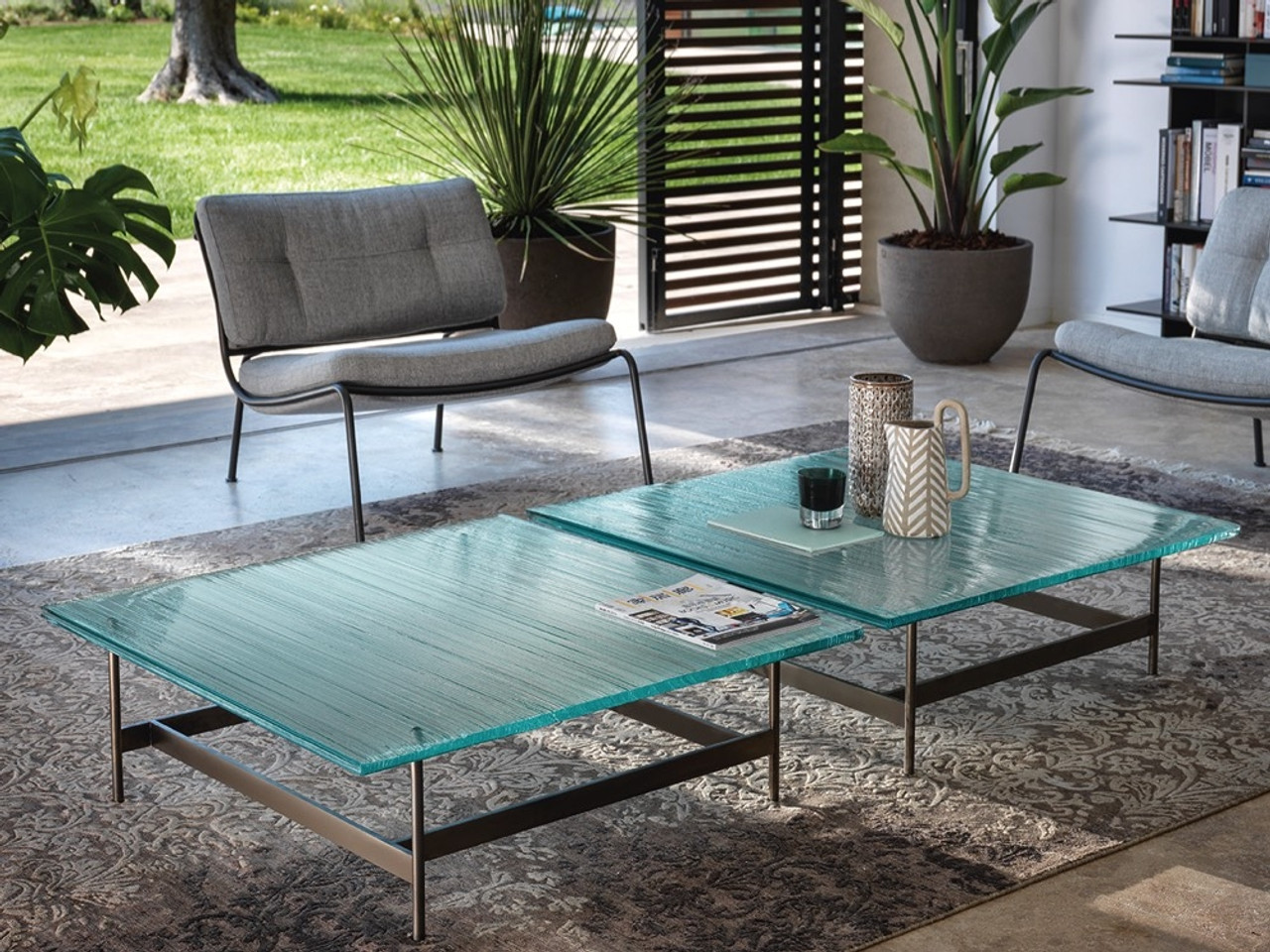 Fiam Waves Coffee Table by Ludovica and Roberto Palomba 