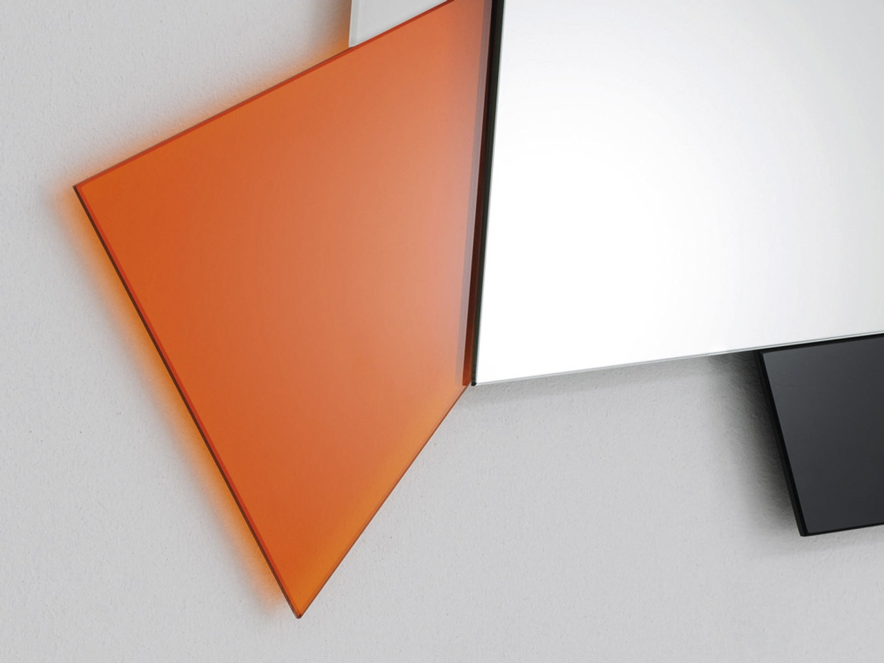 Glas Italia Gli Specchi di Dioniso 4 Wall Mirror by Ettore Sottsass