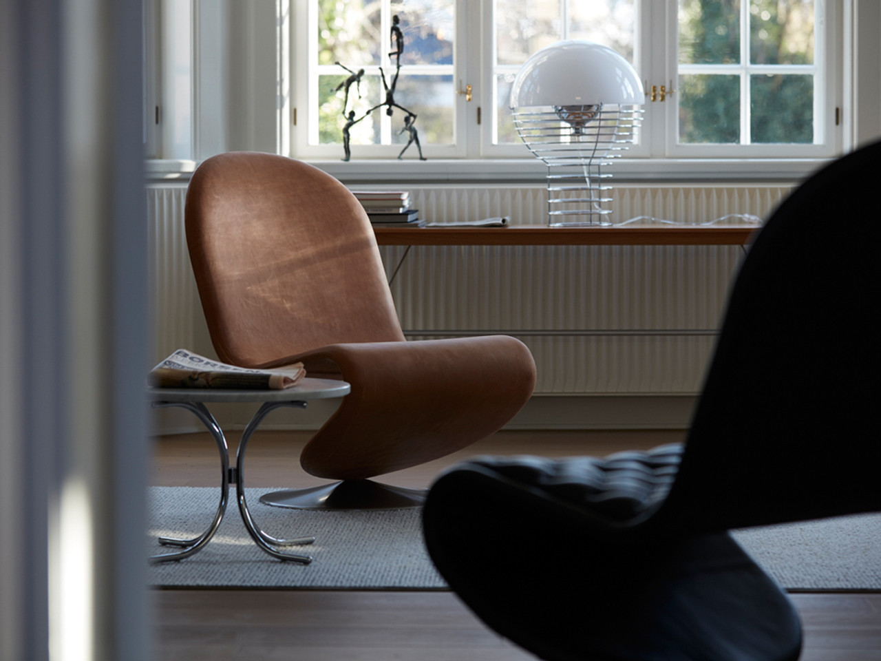 Verpan Wire Large Table Lamp by Verner Panton