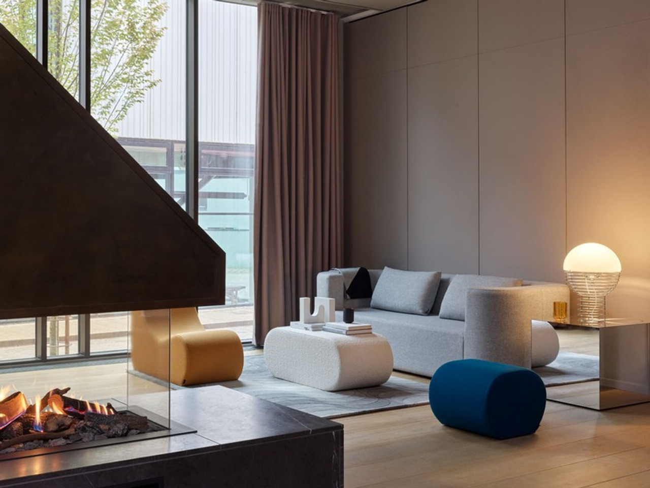 Wire Large Table Lamp