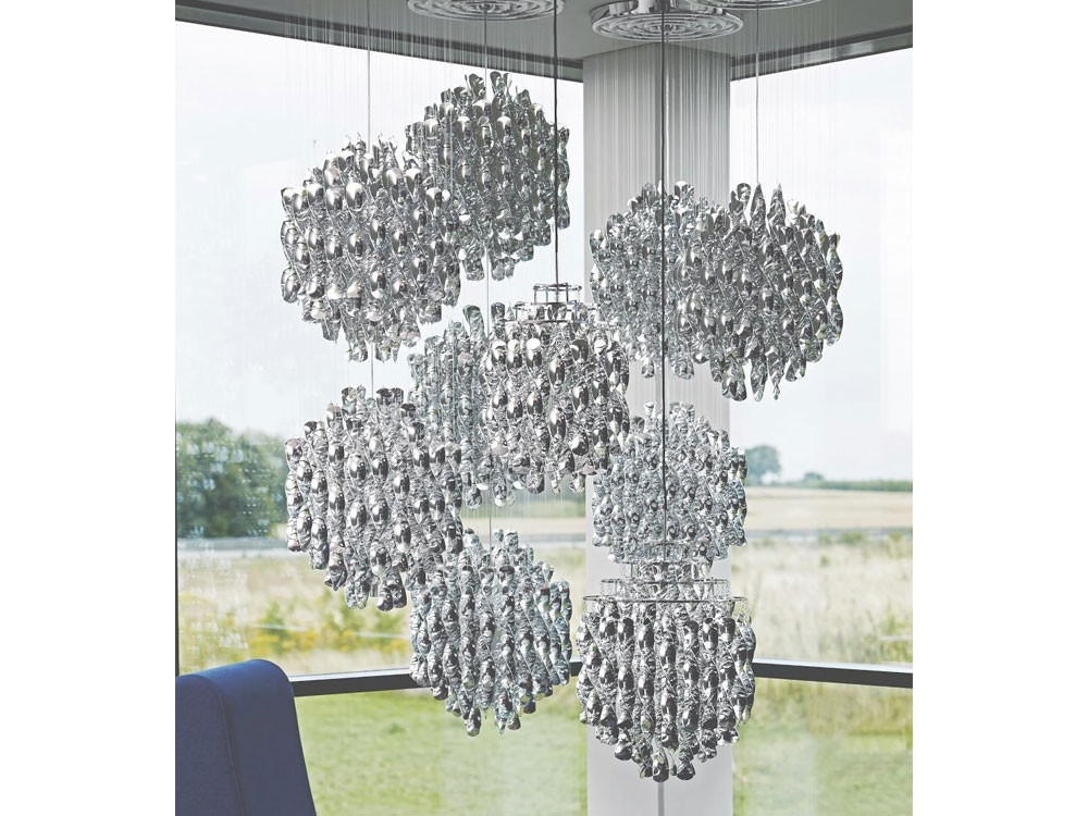 Verpan Spiral Mini Pendant Light by Verner Panton