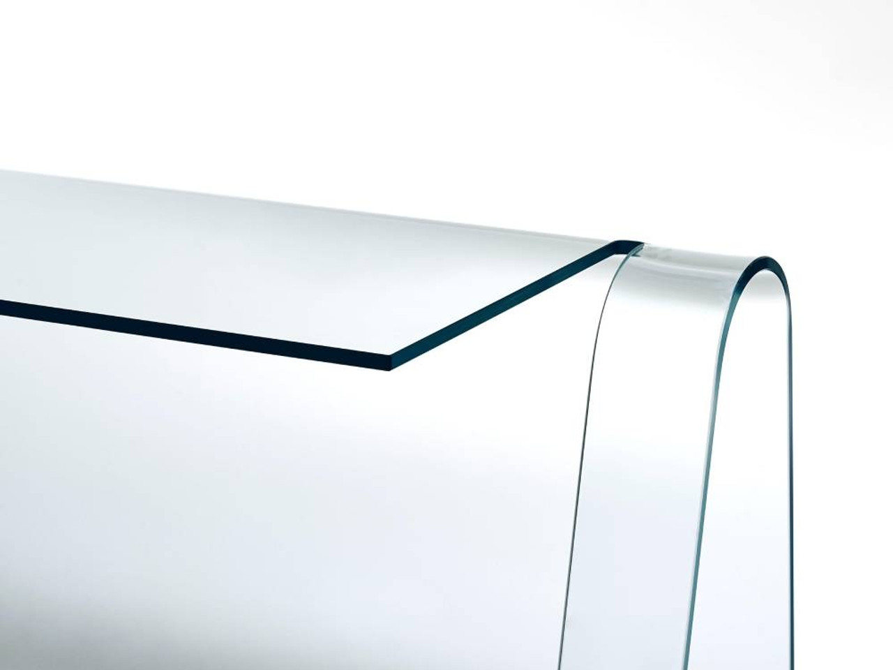 Glas Italia Folio desk by Yabu Pushelberg