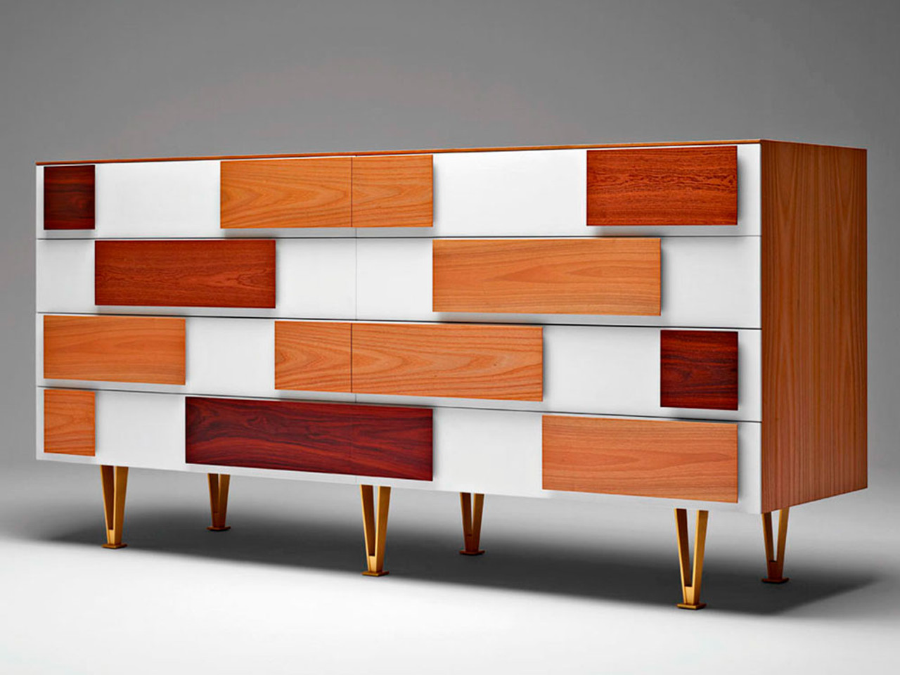 Molteni & C Gio Ponti D.655.1 Chest of Drawers by Gio Ponti