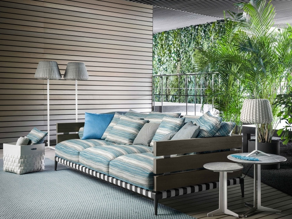 Flexform Ansel Outdoor Sofa by Antonio Citterio
