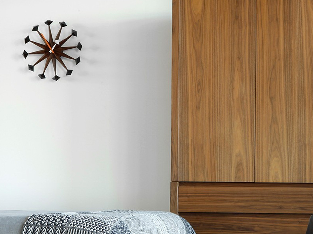 Vitra Polygon Wall Clock by George Nelson 