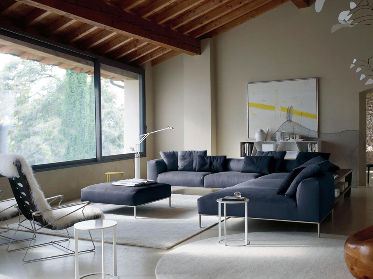 B&B Italia Frank Side Table by Antonio Citterio