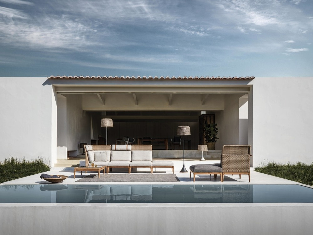 Gloster Lima Outdoor Coffee Table by Henrik Pedersen