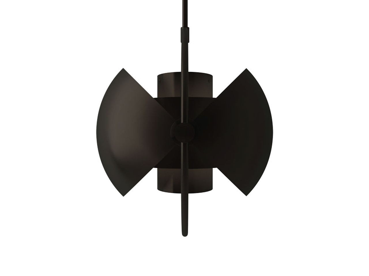 Gubi Multi-Lite Pendant Light - Black Brass 