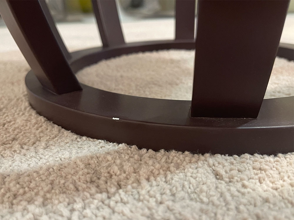 Loto Side Table - Shellac Soia