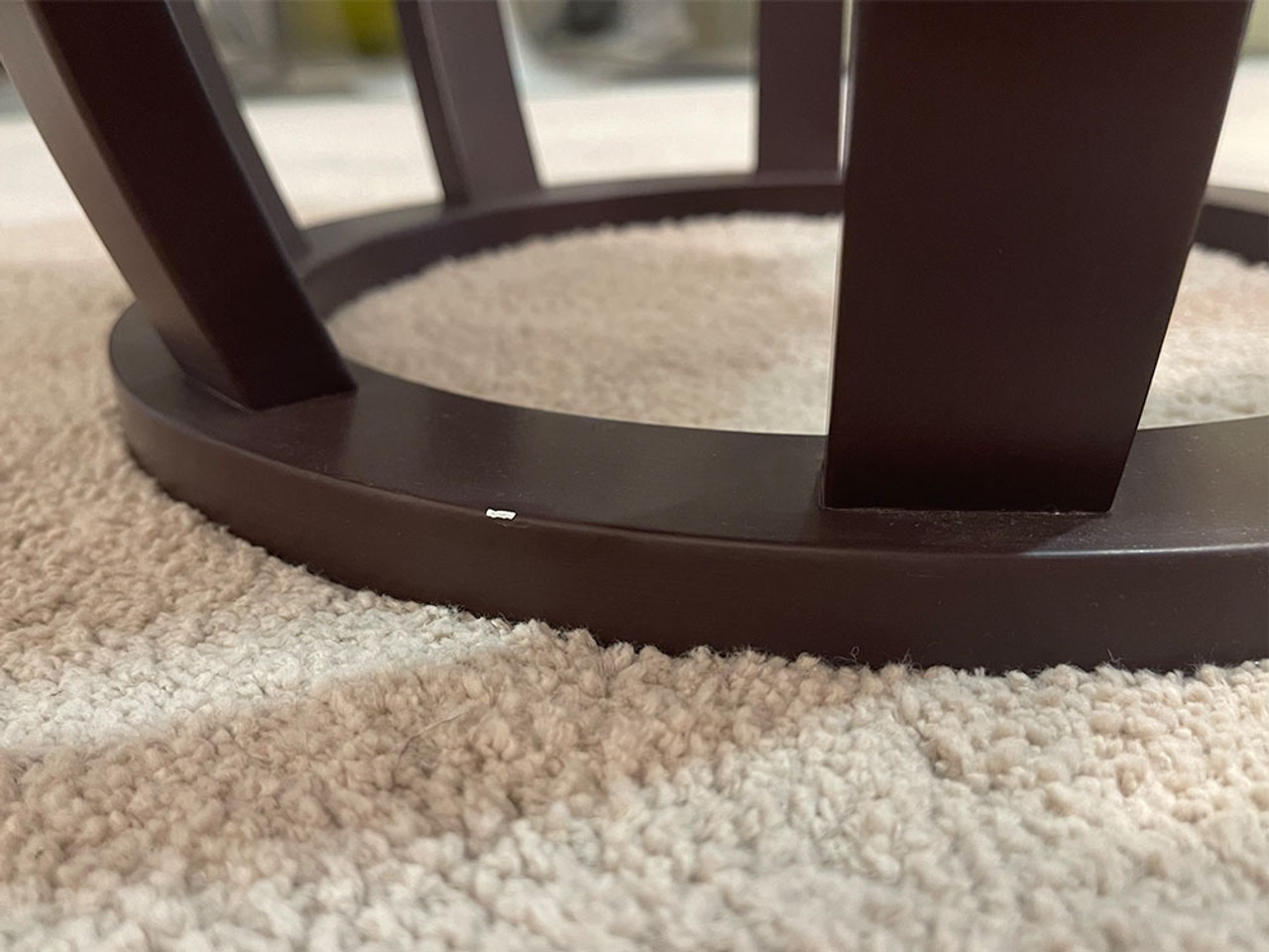 Loto Side Table - Shellac Soia