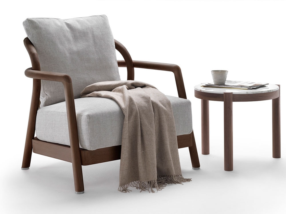 Flexform Alison Armchair by Carlo Columbo