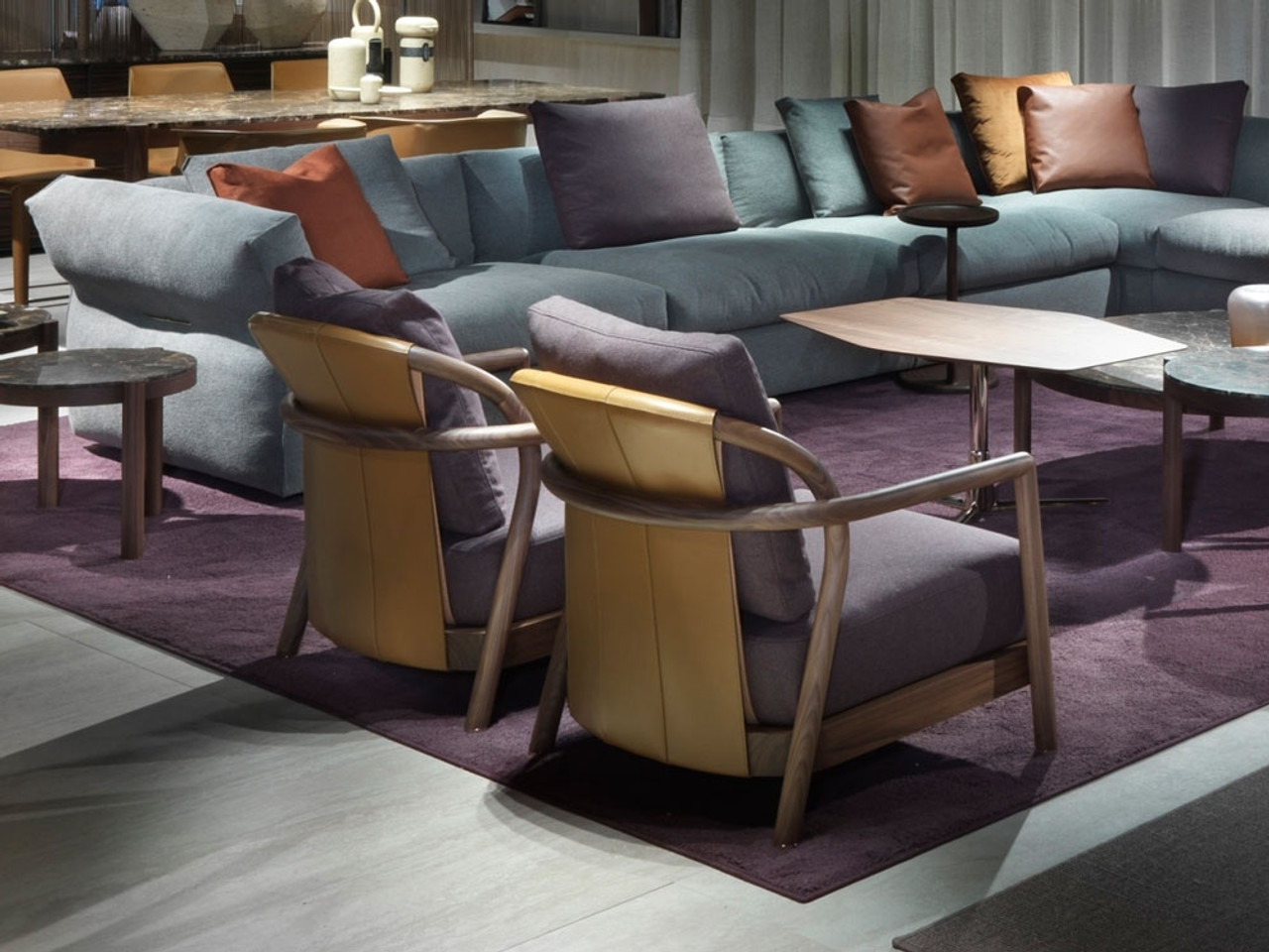 Flexform Alison Armchair by Carlo Columbo