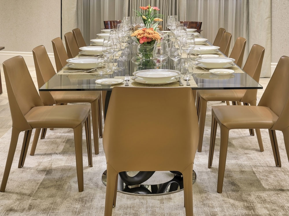 Flexform Isabel Dining Chair by Carlo Columbo 
