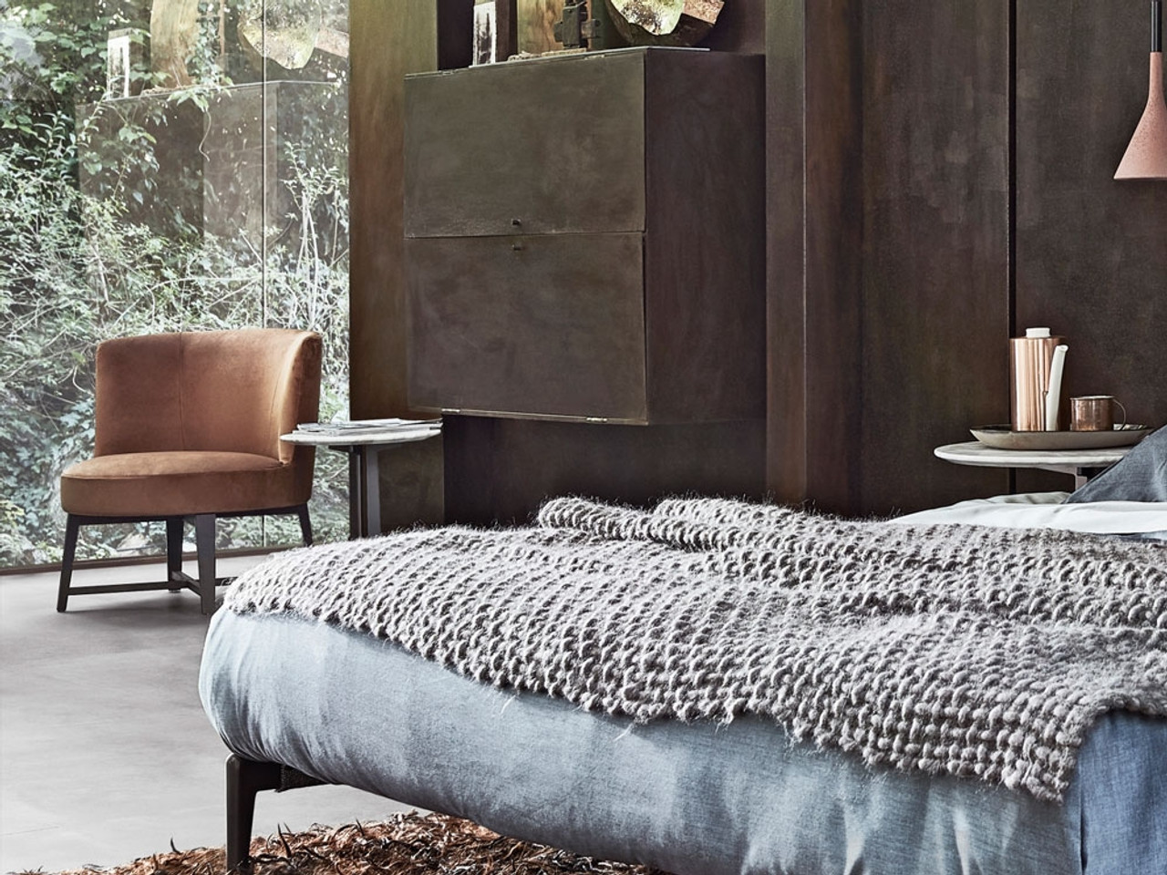 Flexform Hera Small armchair by Antonio Citterio 