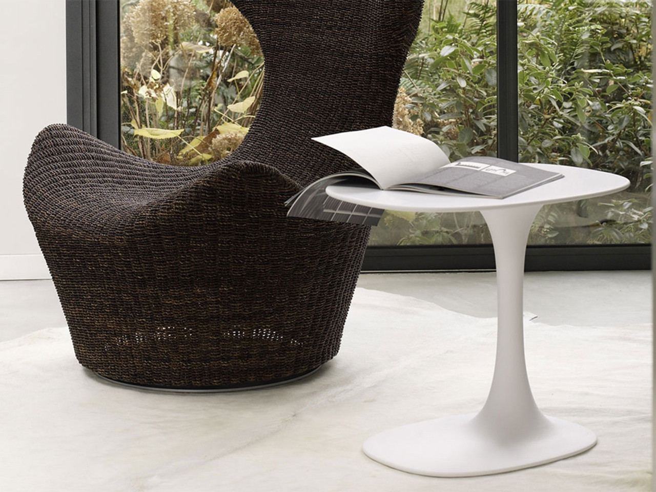 B&B Italia AWA Outdoor Side Table by Naoto Fukasawa
