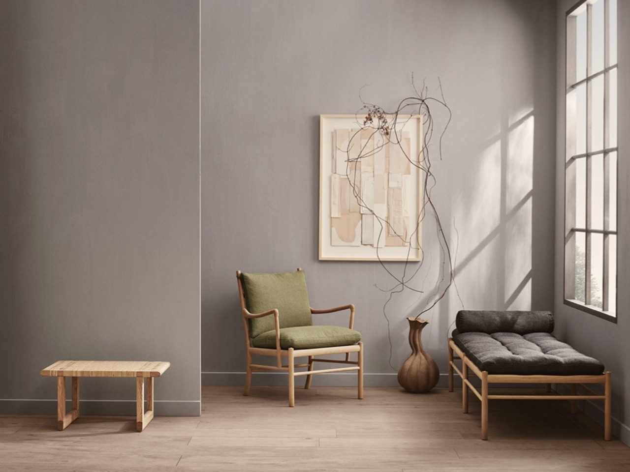 Carl Hansen & Søn BM0488S Table Bench by Børge Mogensen