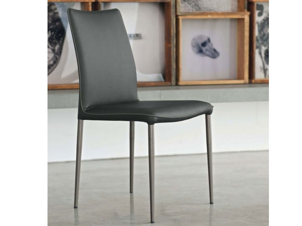 Bontempi Casa Nata Dining Chair - Metal Frame