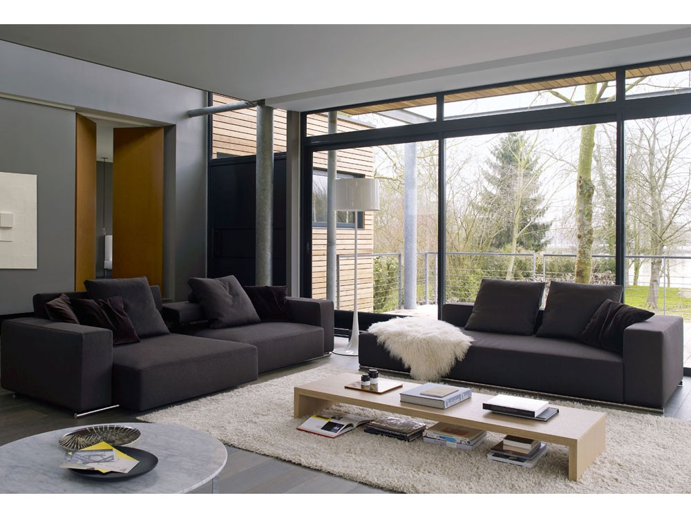 B&B Italia Andy '13 Sofa with Chaise by Paolo Piva