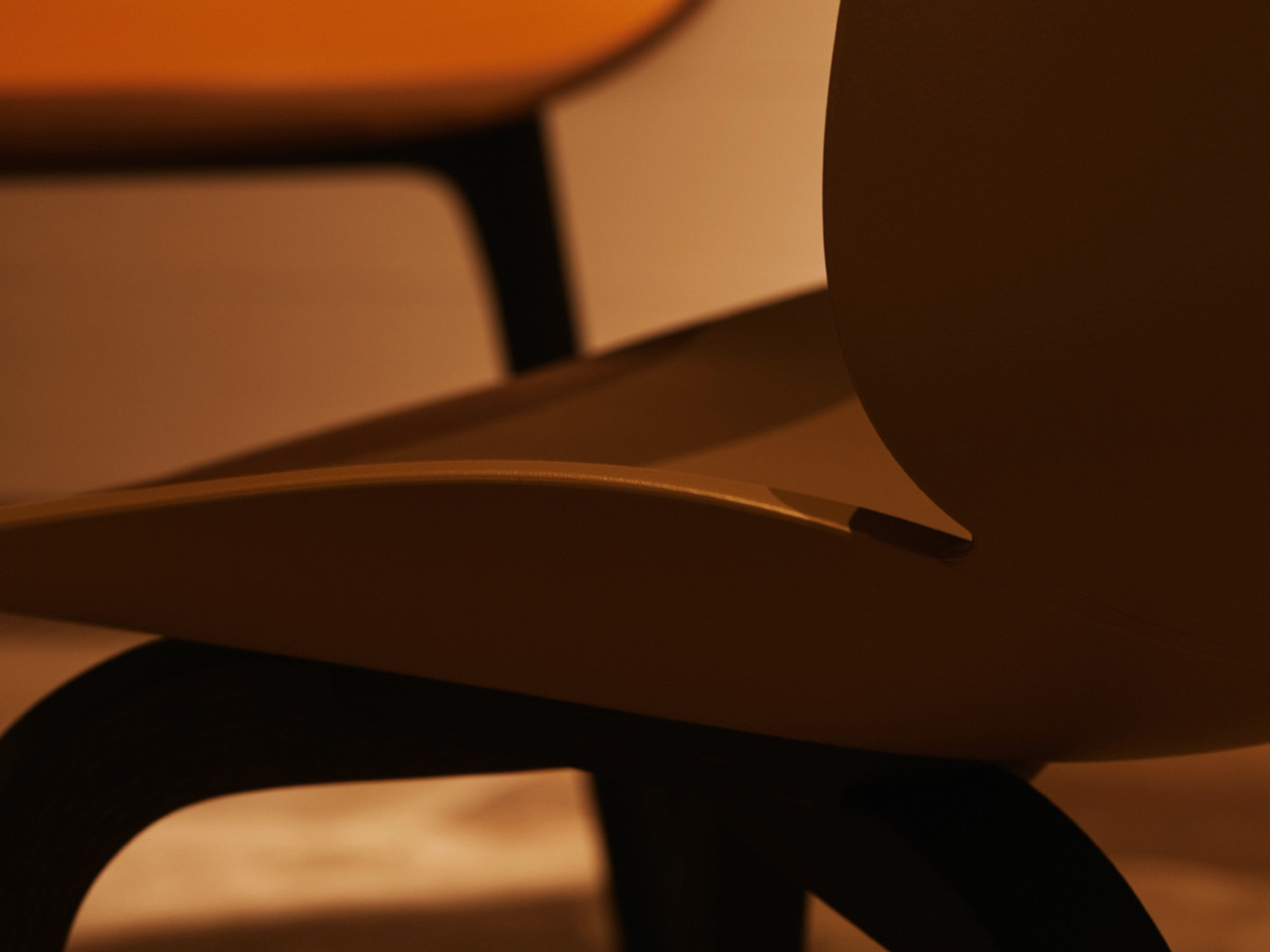 Beetle Dining Chair Un-Upholstered - Plastic Base