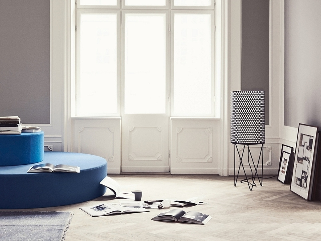 Gubi H20 Floor Light by  Barba Corsini and Joaquim Ruiz Millet