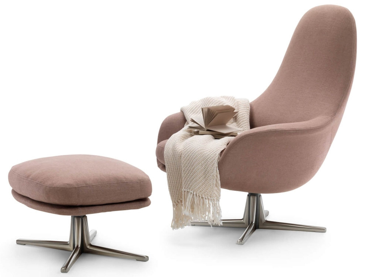 Sveva Soft Swivel Armchair 