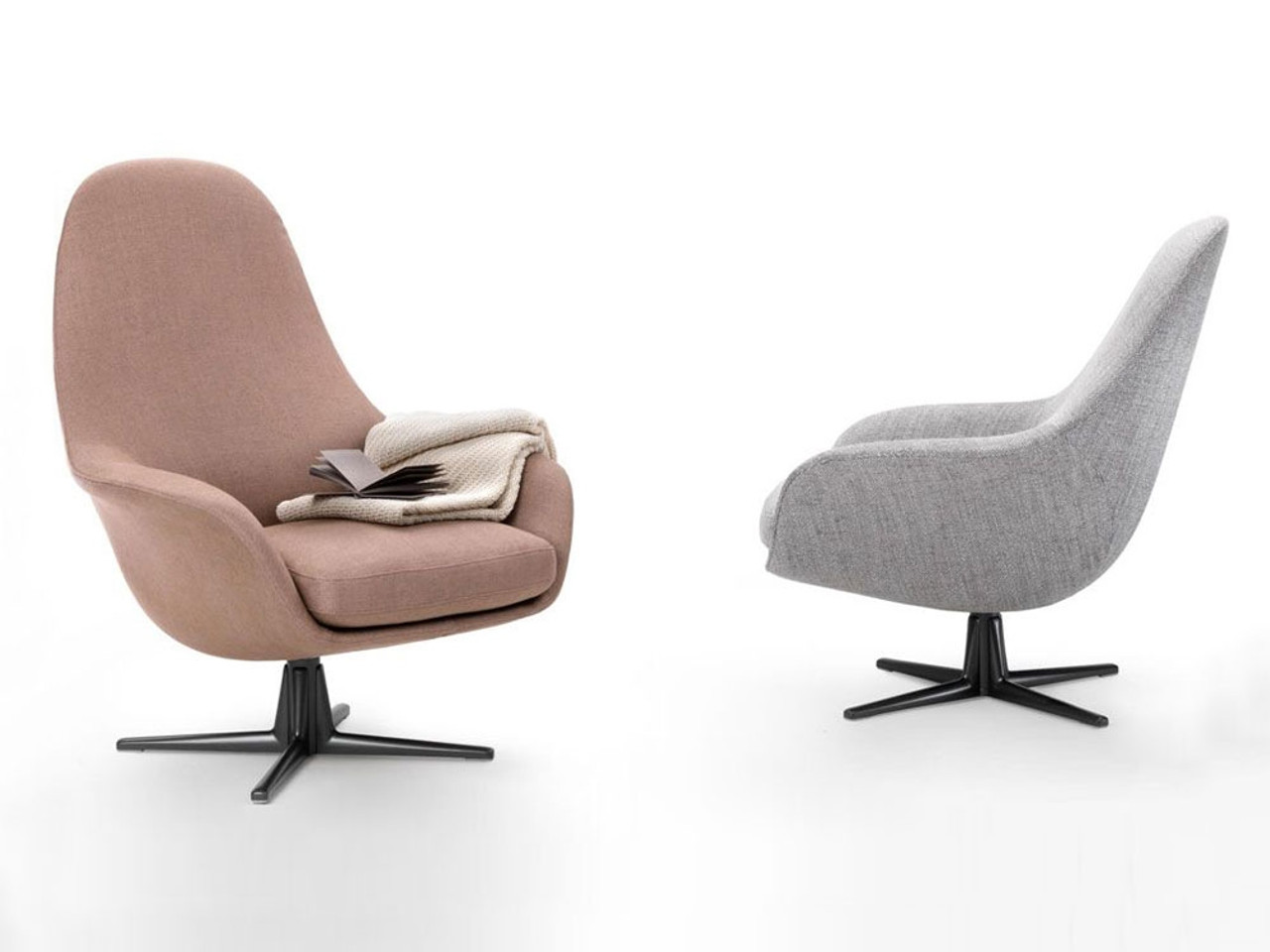 Sveva Soft Swivel Armchair 