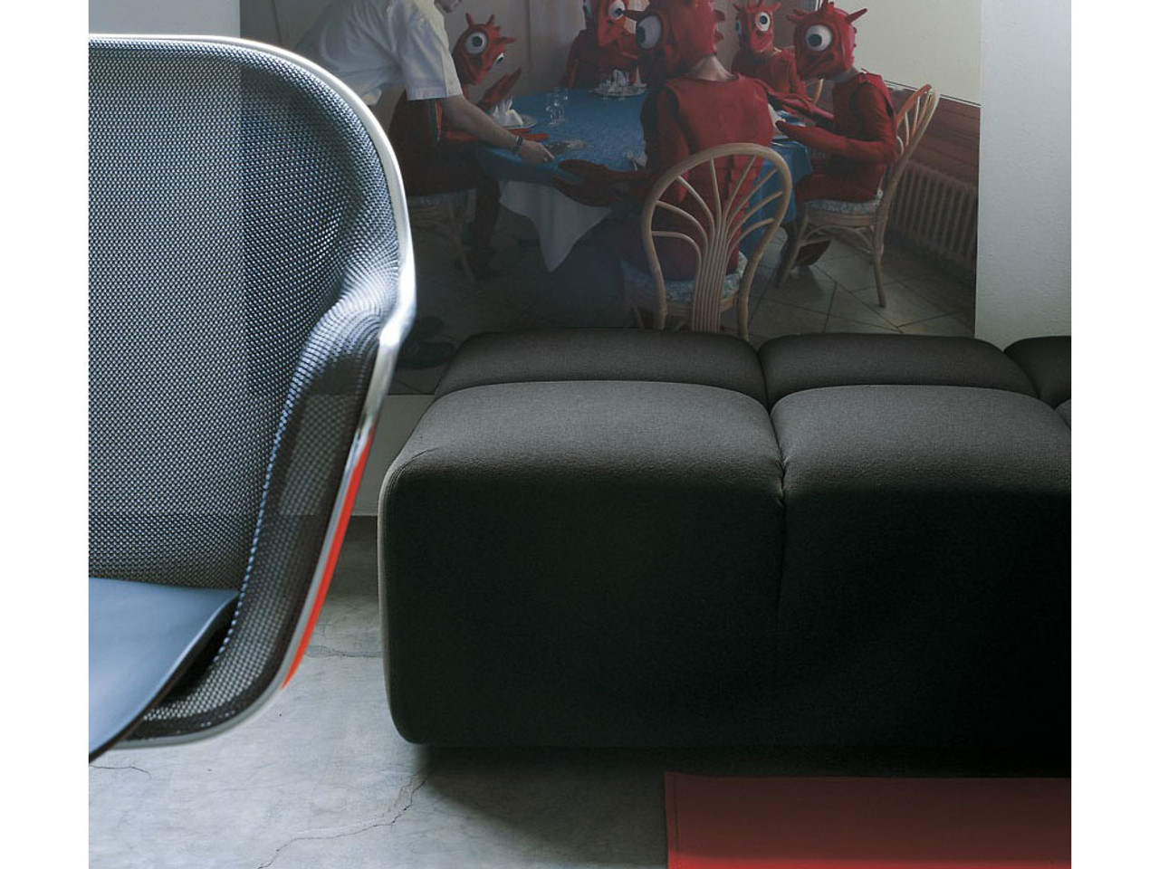 B&B Italia Iuta Swivel Chair by Antonio Citterio