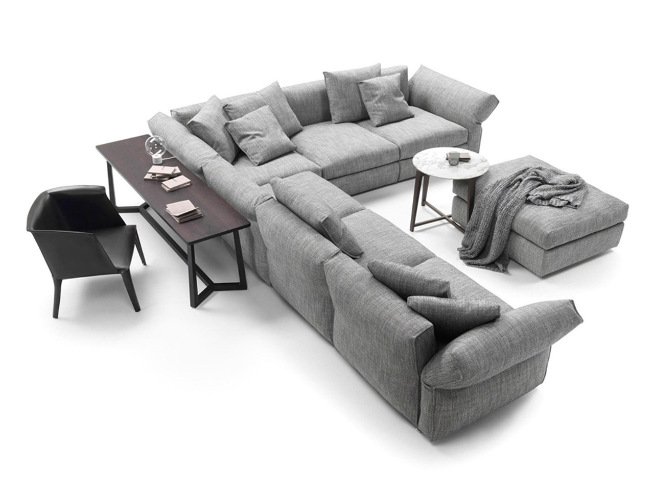 Flexform Campiello Sofa by Flexform Carlo Colombo