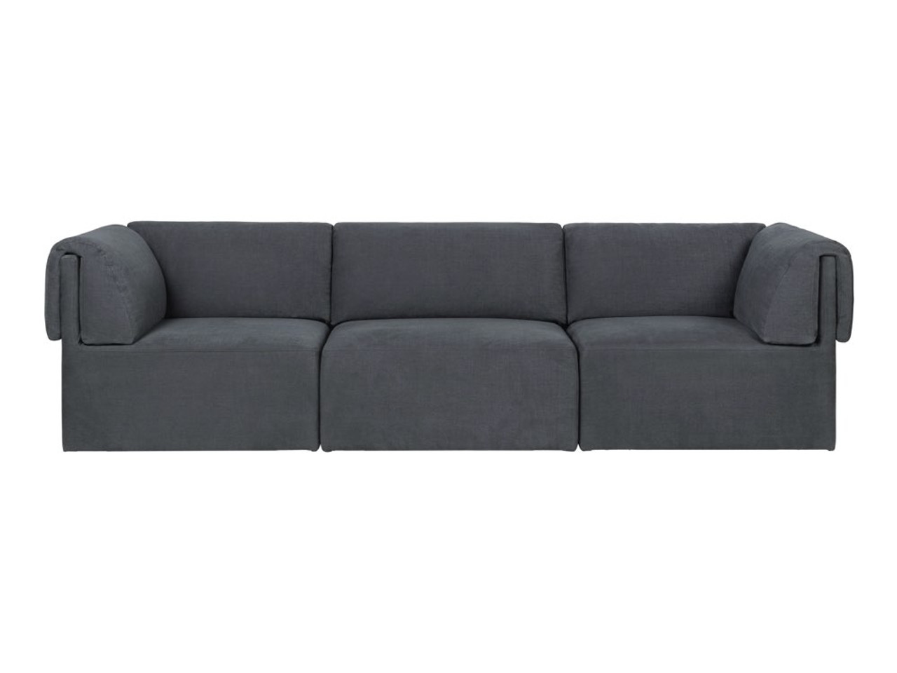 Gubi Wonder Three Seater Sofa by Space Copenhagen