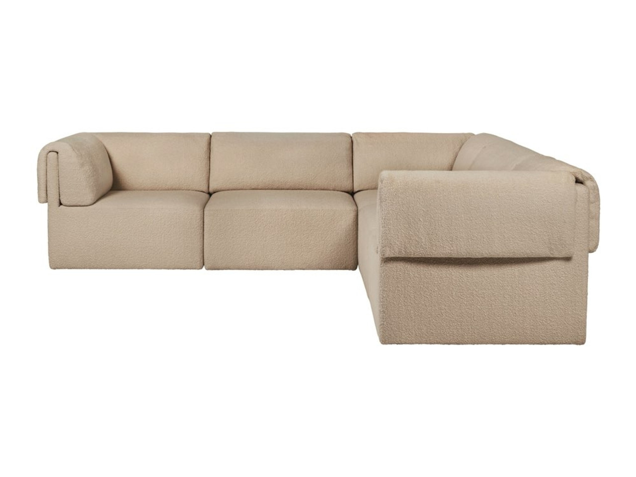 Gubi Wonder Corner Sofa by Space Copenhagen