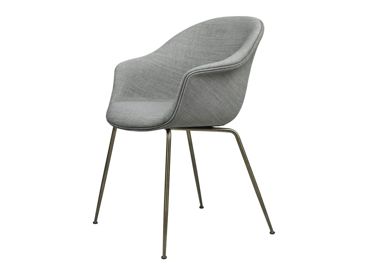 Gubi Bat Dining Chair - Fully Upholstered - GamFratesi 