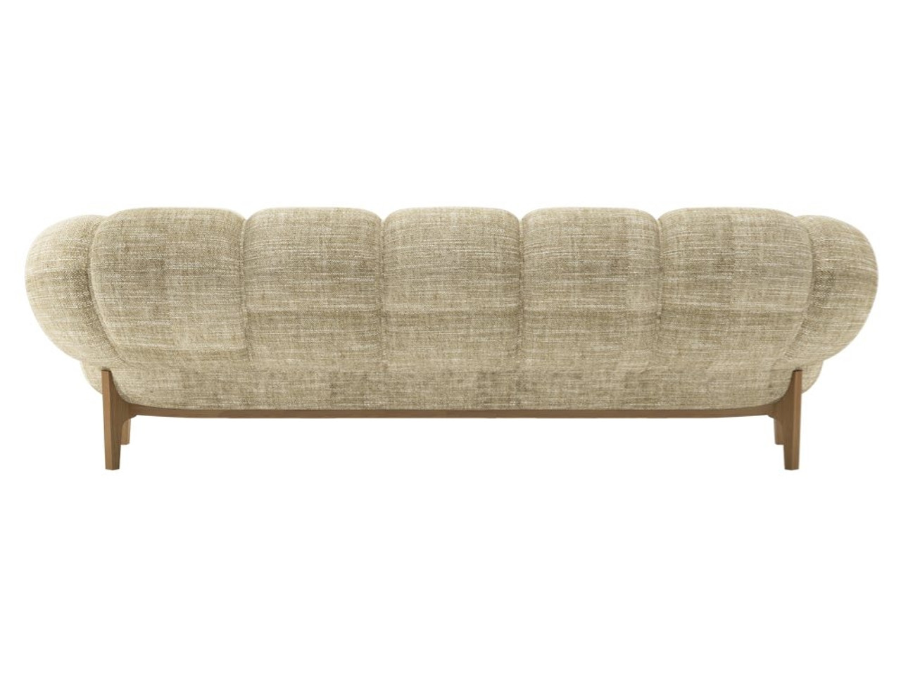 Gubi Croissant Three-Seater Sofa by Illum Wikkelsø