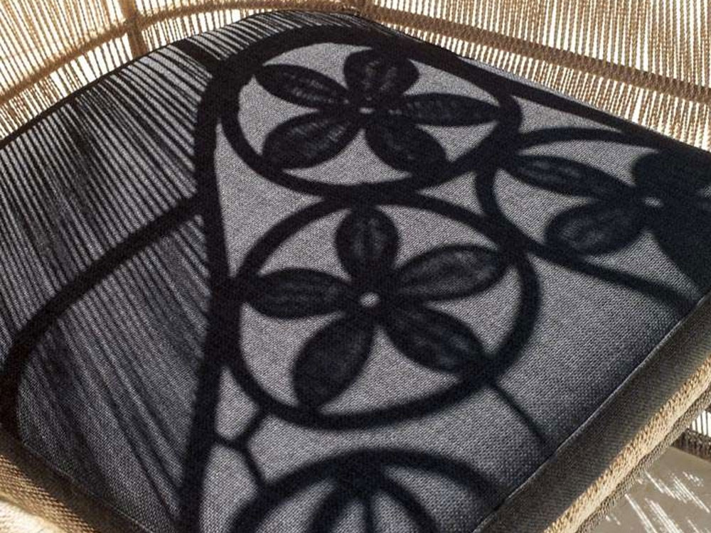 Crinoline Outdoor Highback Armchair - Pattern