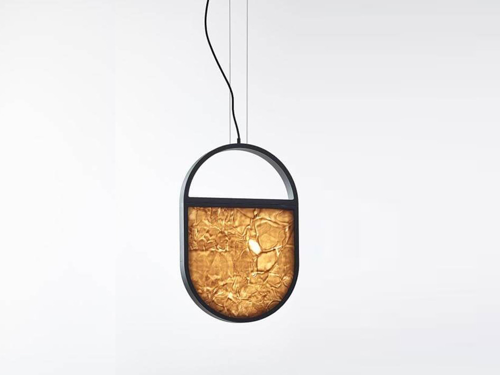Geometric Pendant Oval Light