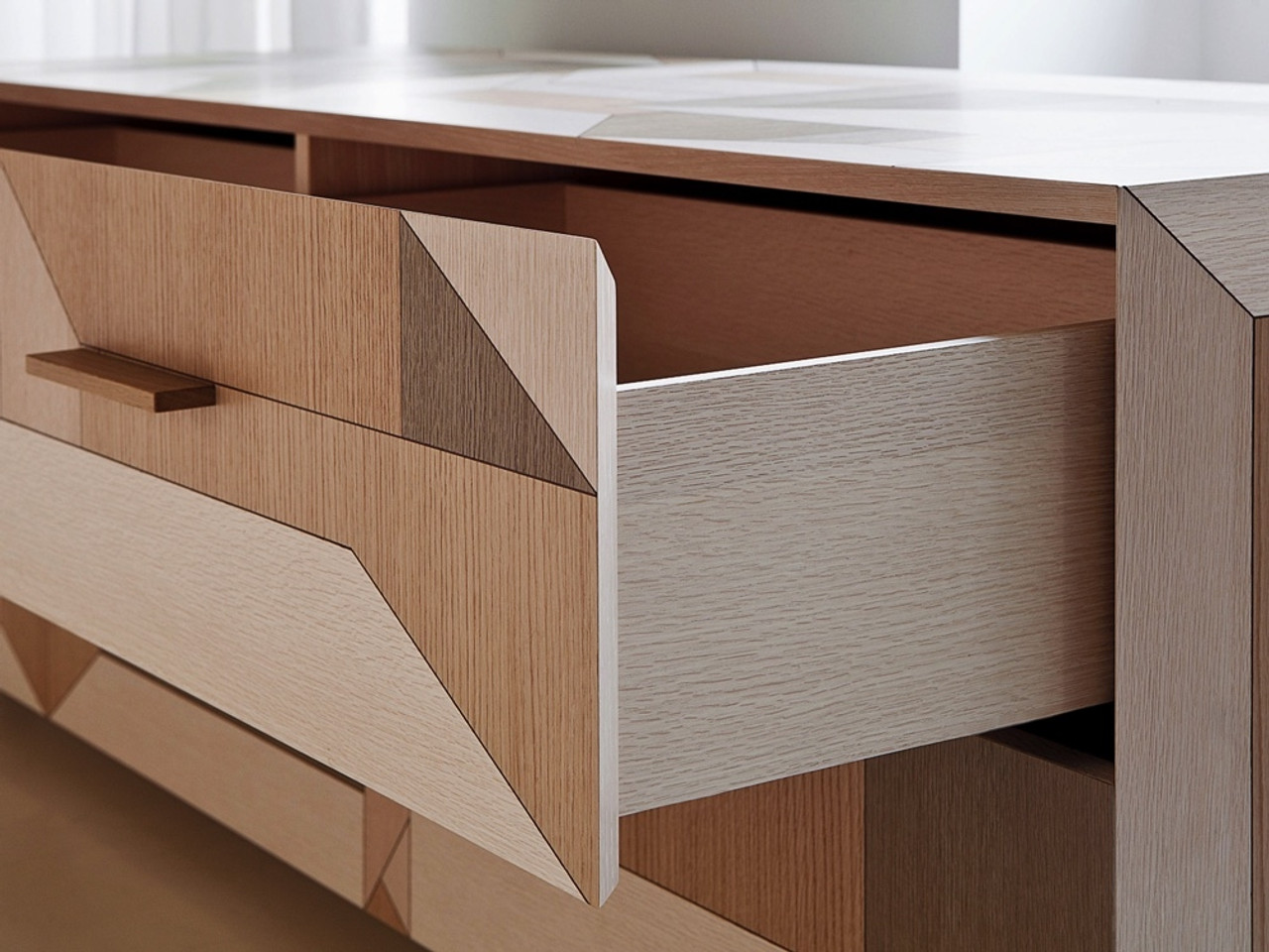 Porro Inlay Chest of Drawers by Front